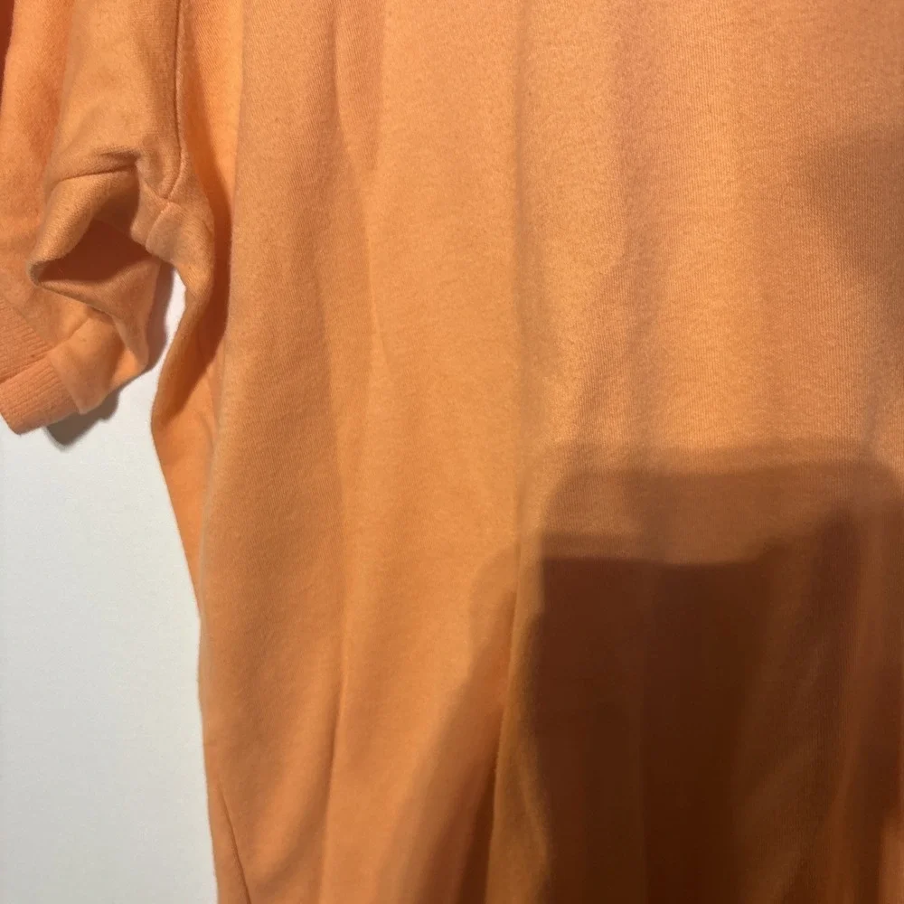 Polo Ralph Lauren‎ Men's Large Orange Polo Shirt USA 100% Cotton Blue Pony